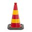  WEMAS Leitkegel Leitkegel zweiteilig Z500-TL 2,9 kg rot RA1 gelb/rot 12451698